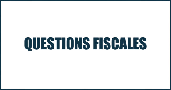 question fiscale